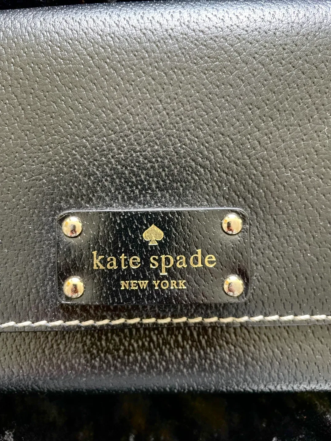 Mini Kate Spade Black Leather Crossbody Bag image indicator(2)