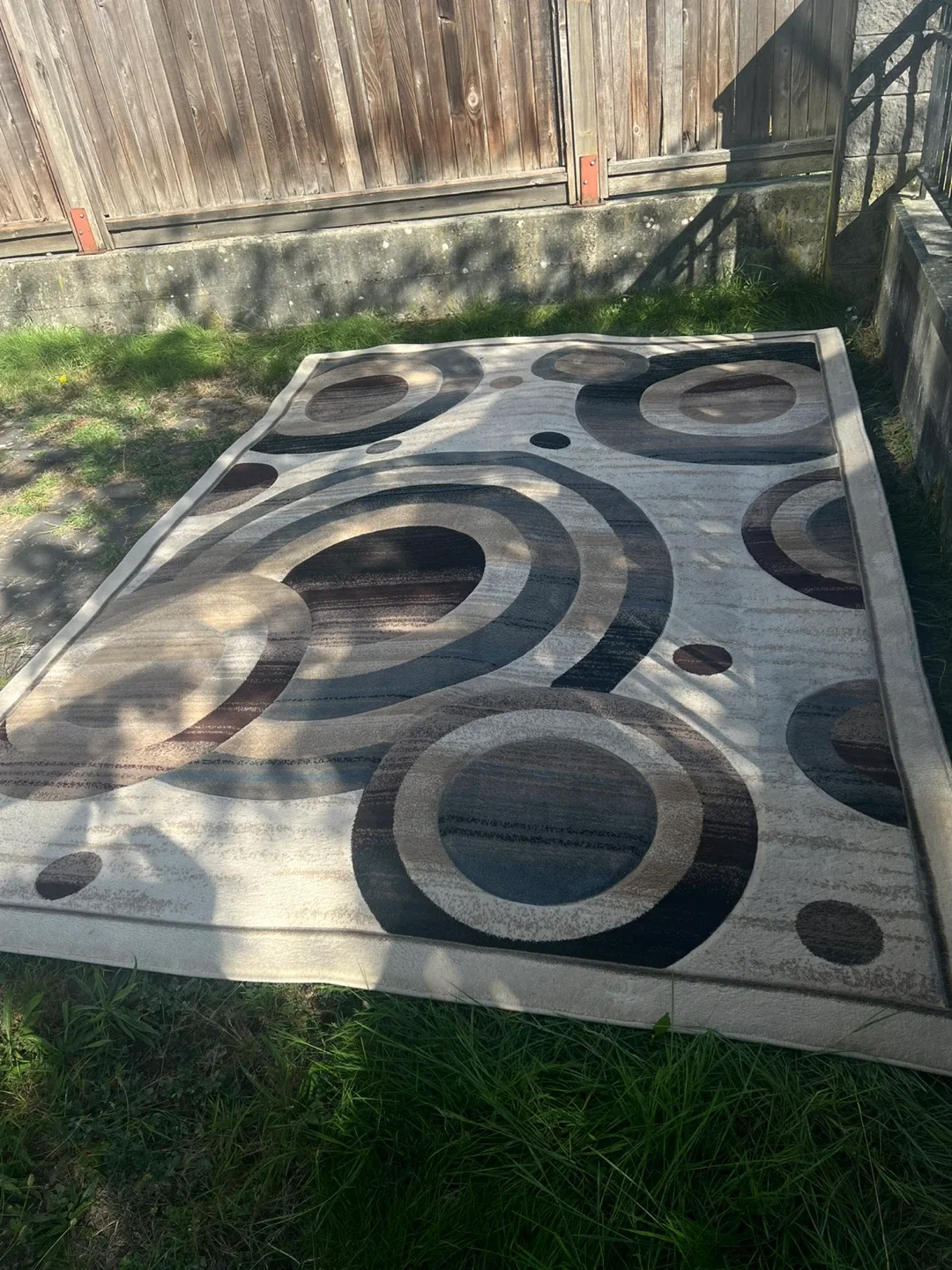 Large Modern Area Rug – 8x11 ft,Delivery Available image indicator(2)