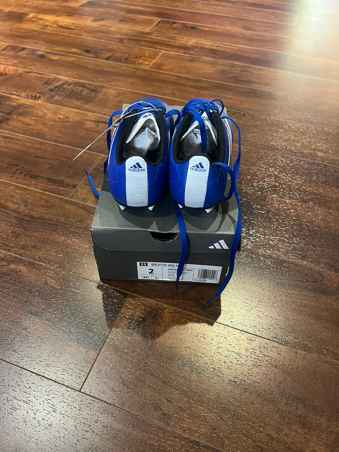 Adidas Goletto VIII Turf Soccer Shoes - Size 2