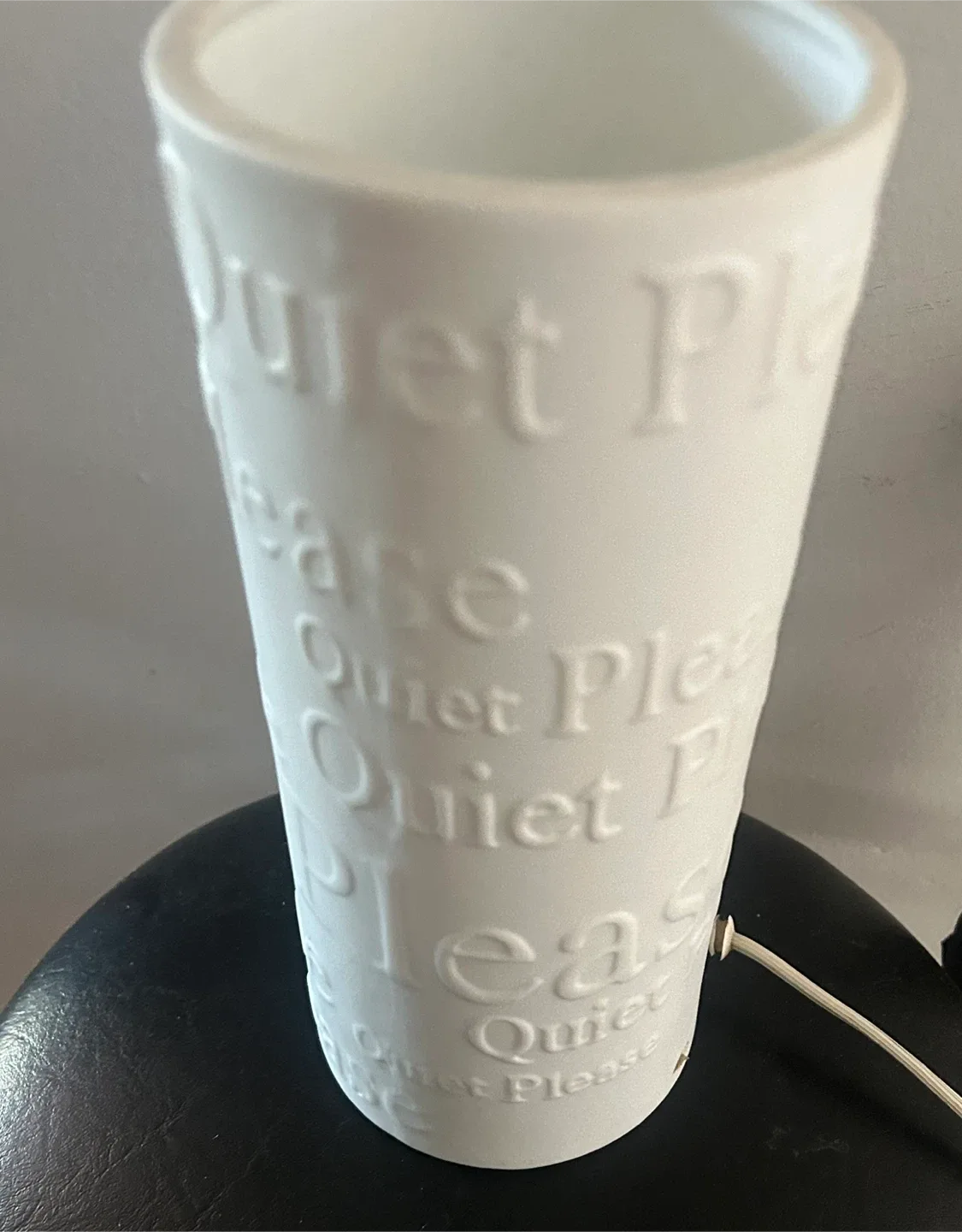 Quiet. Please Lamp image indicator(2)