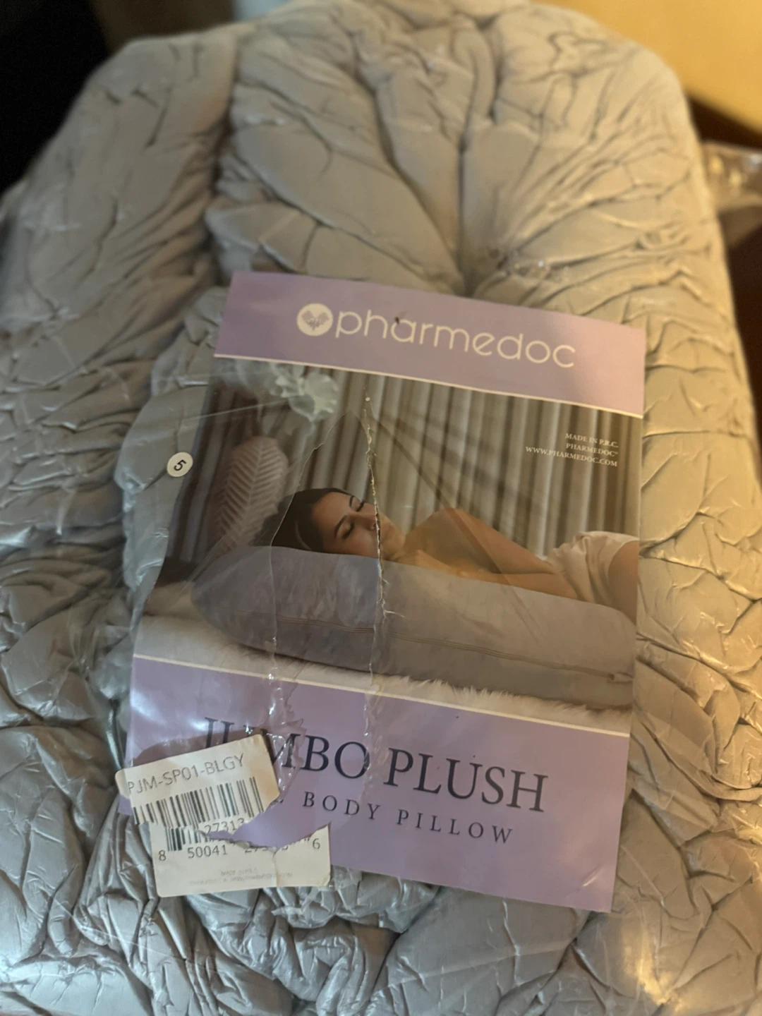 Pharmedoc Jumbo Plush Body Pillow