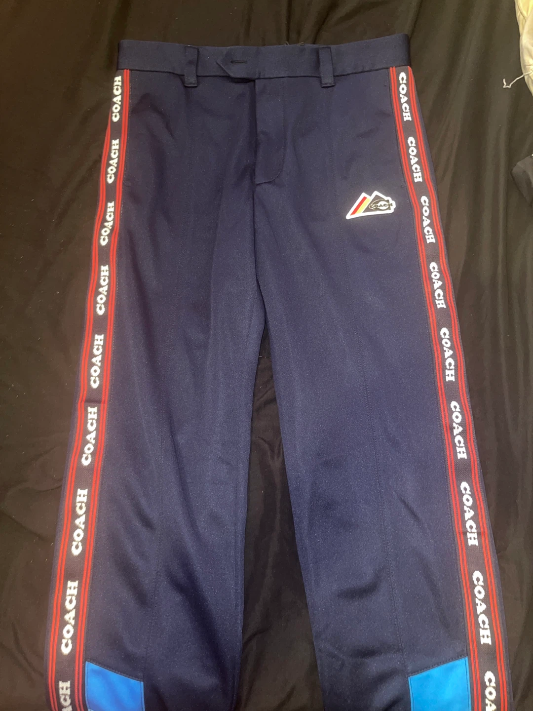 Coach Navy Blue Track Pants - photo 5