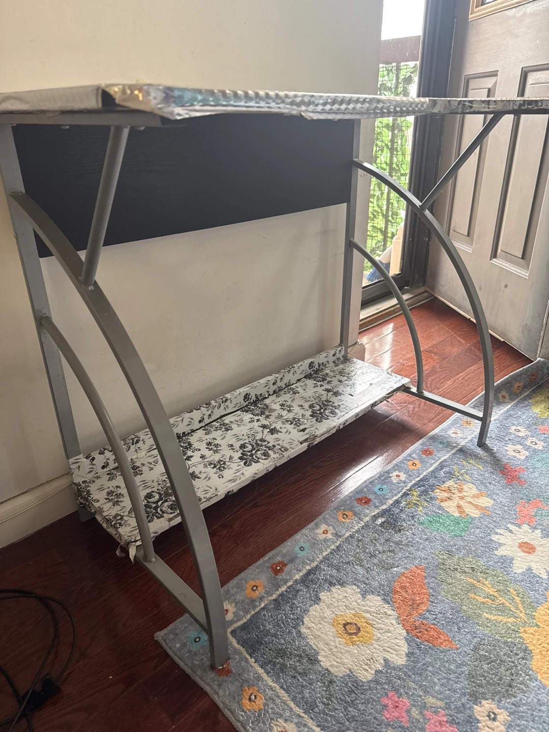 Used Silver Metal Desk - photo 3