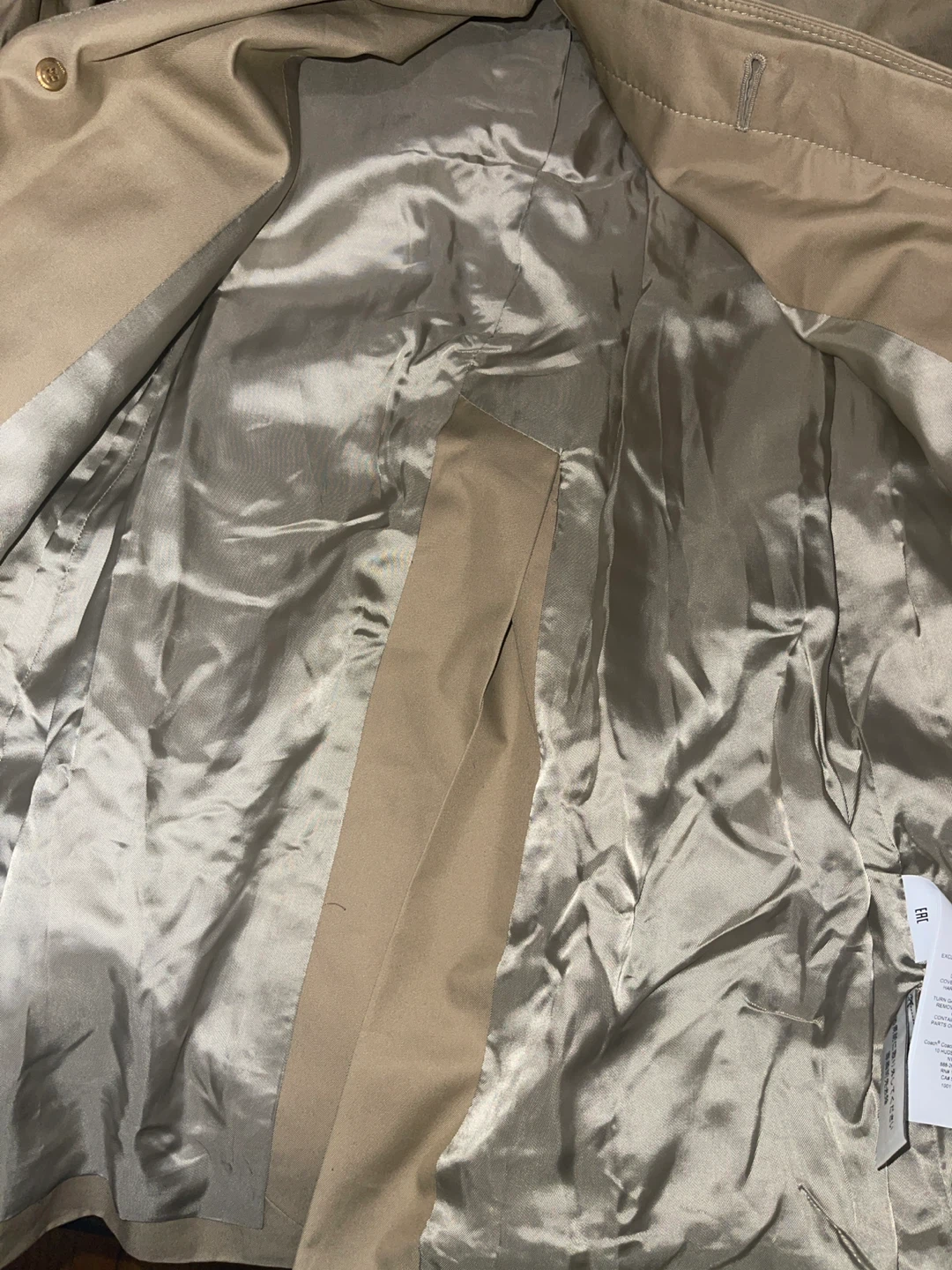Coach Women’s Spring 2021 Trench Coat - Size Small - photo 4