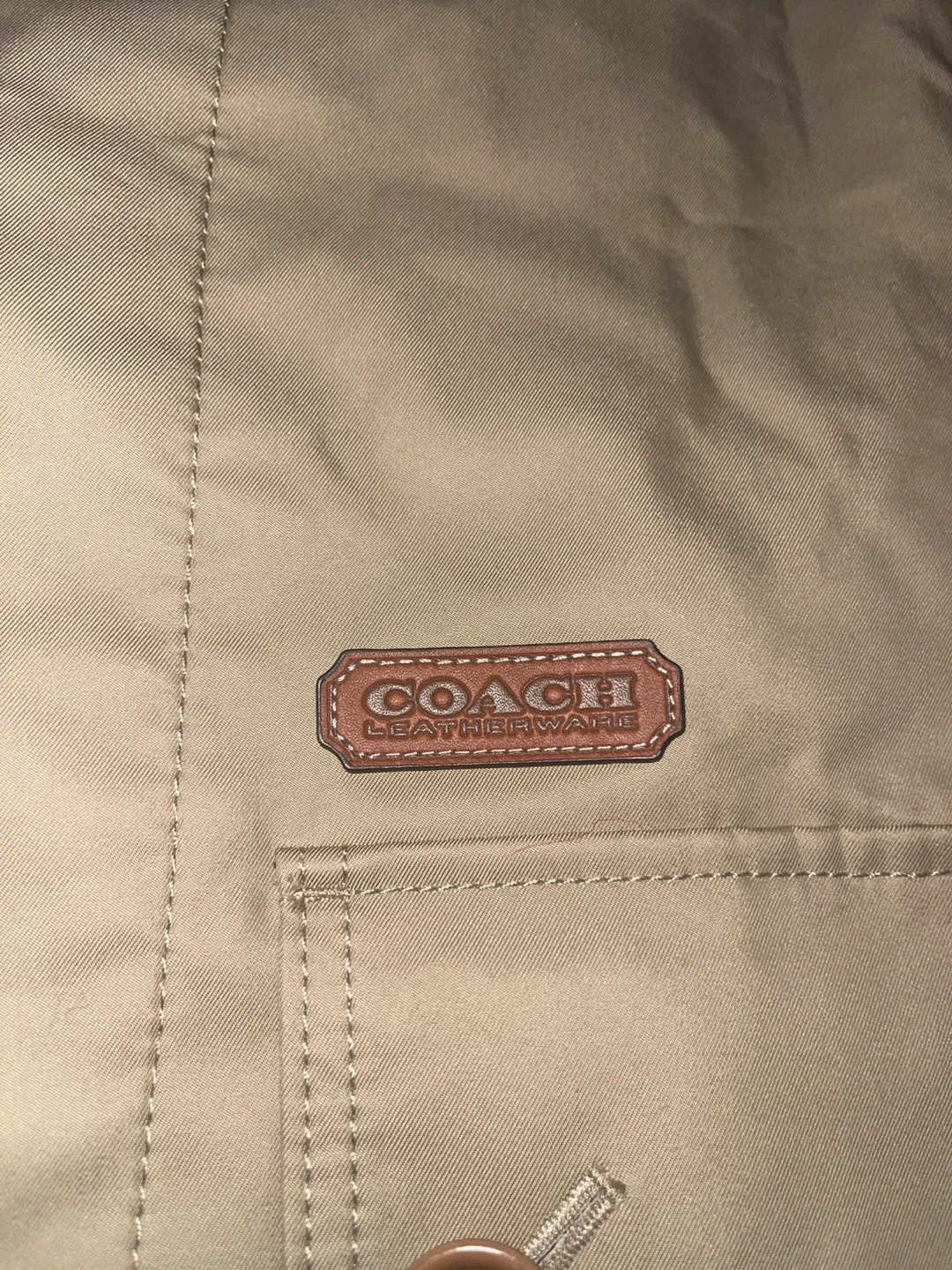 Coach Women’s Spring 2021 Trench Coat - Size Small - photo 3