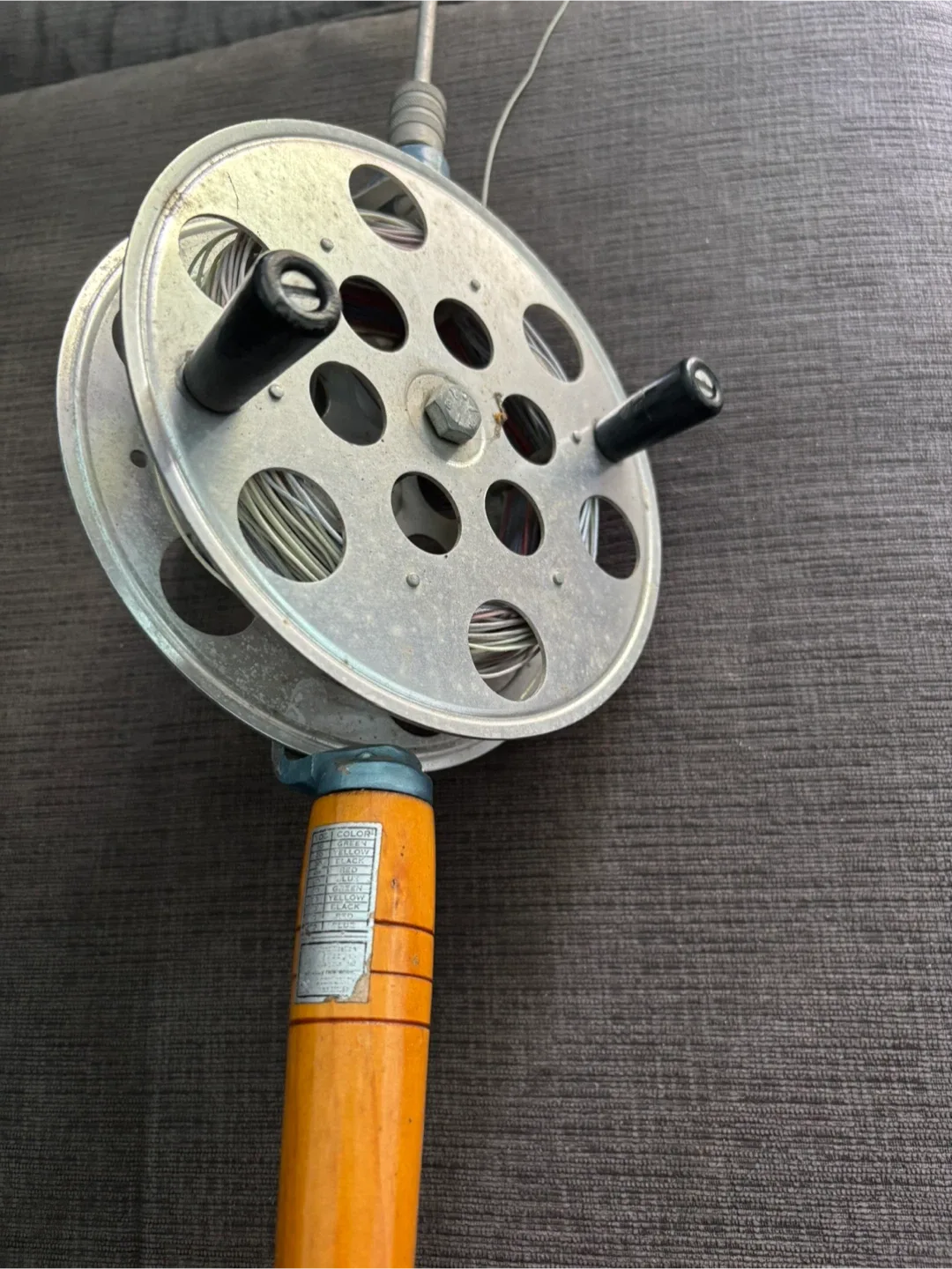 Vintage  Fishing downrigger image indicator(2)