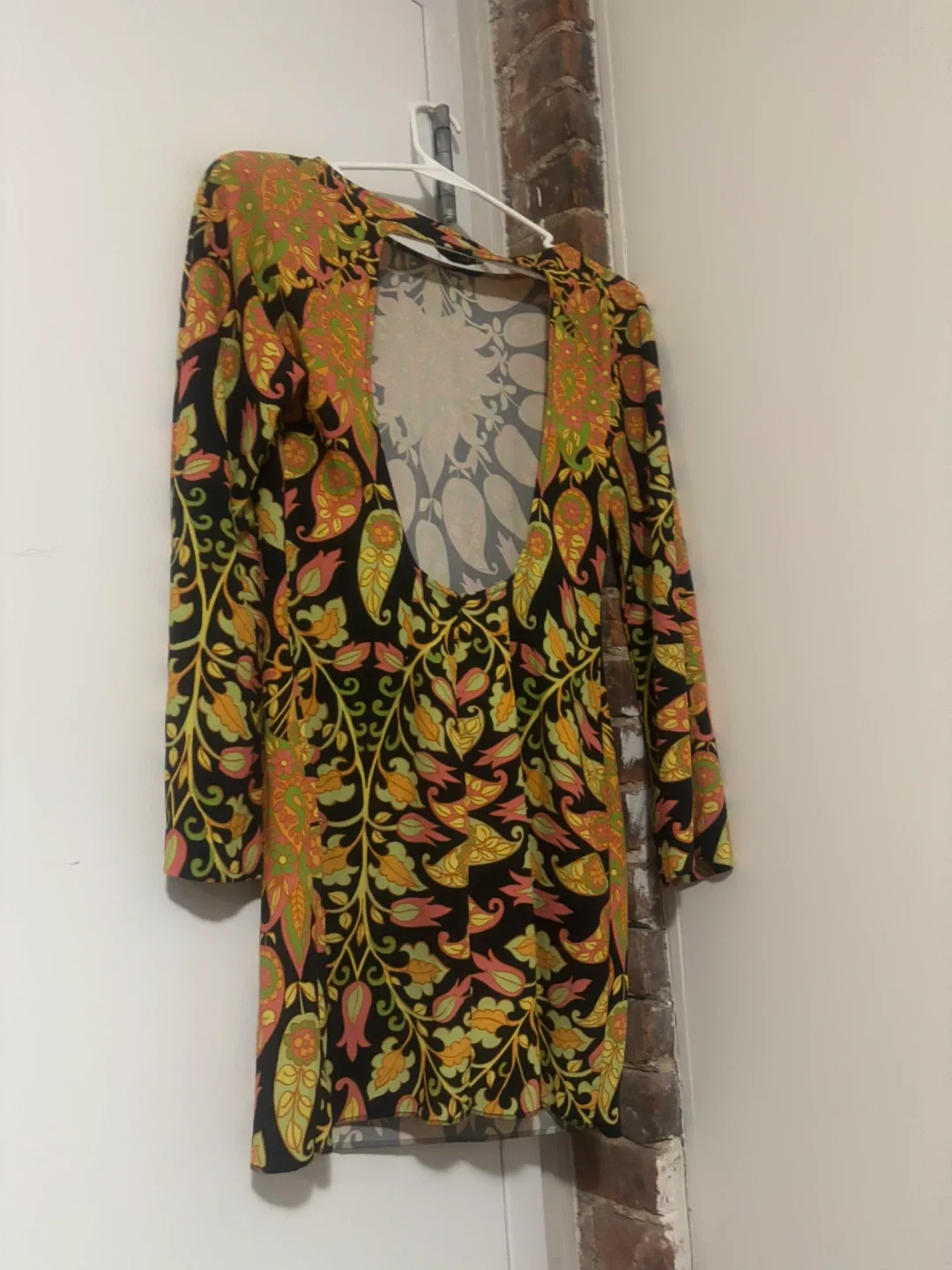 Zara Paisley Print Mini Dress image indicator(3)