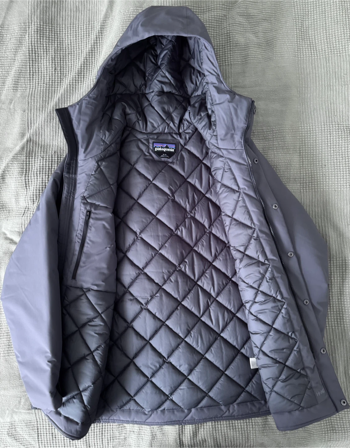 Patagonia Men's Windshadow Parka Size S in Forge Grey - photo 2