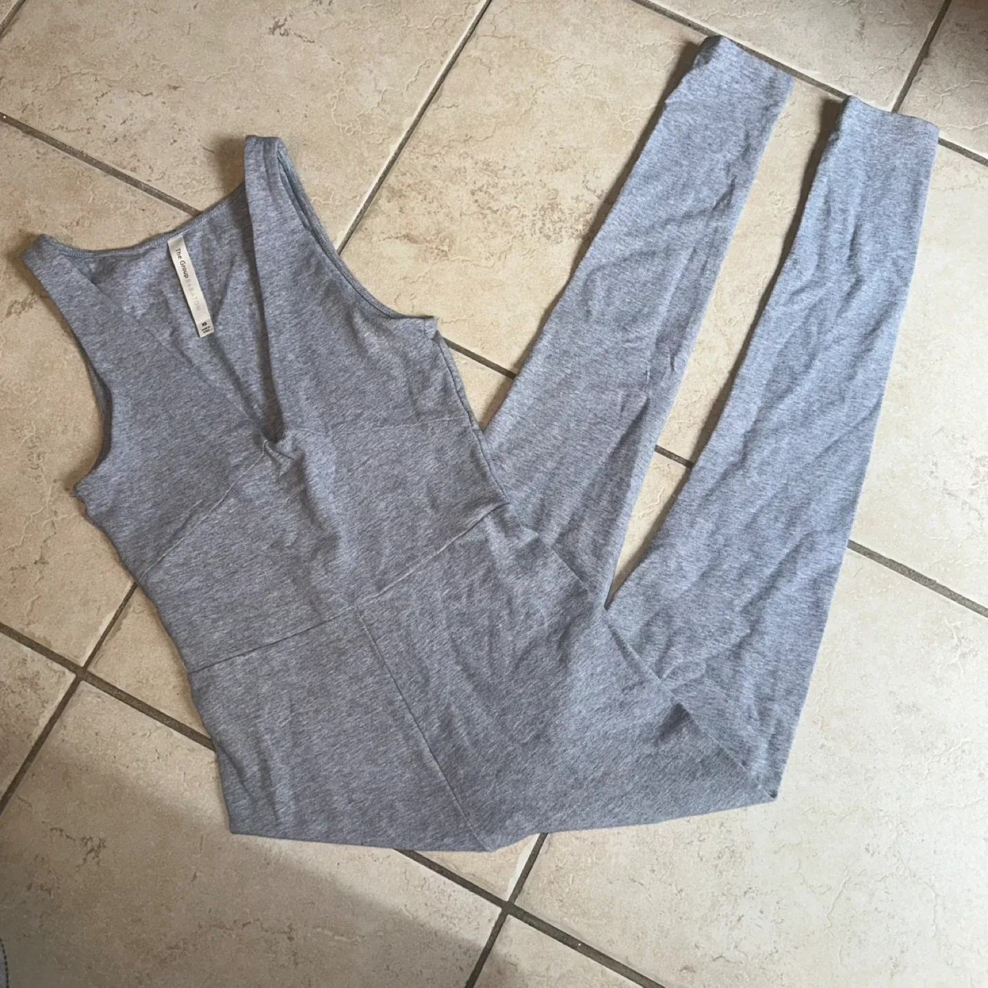 Aritzia Grey Jumpsuit XS thumbnail