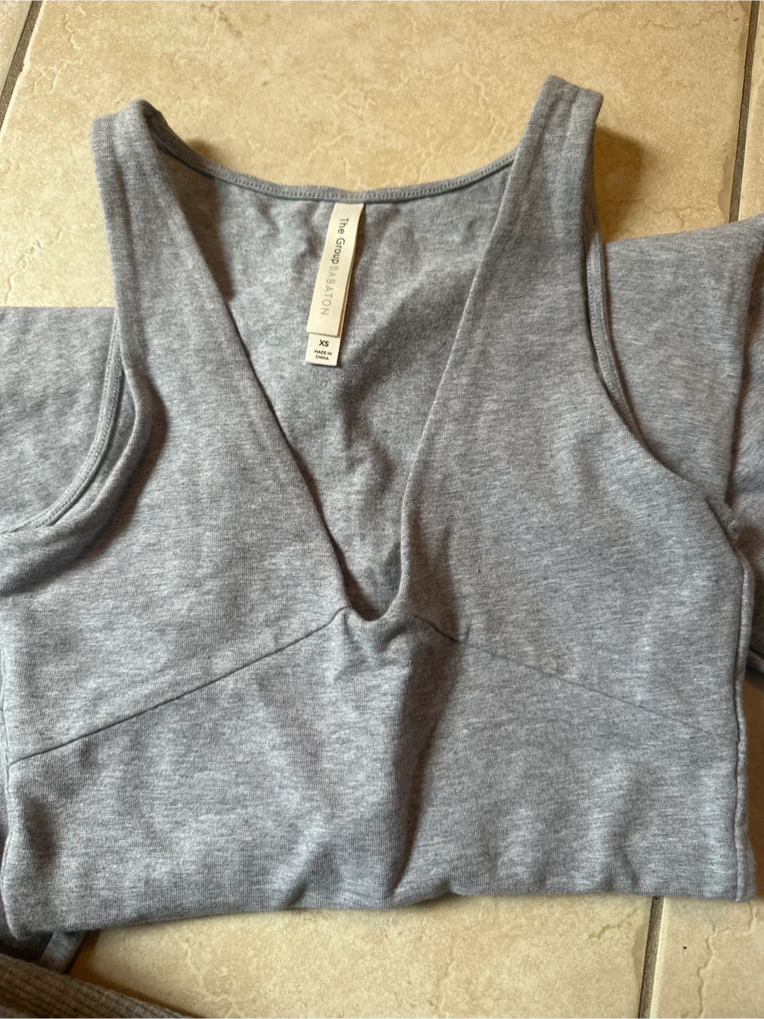 Aritzia Grey Jumpsuit XS image indicator(3)