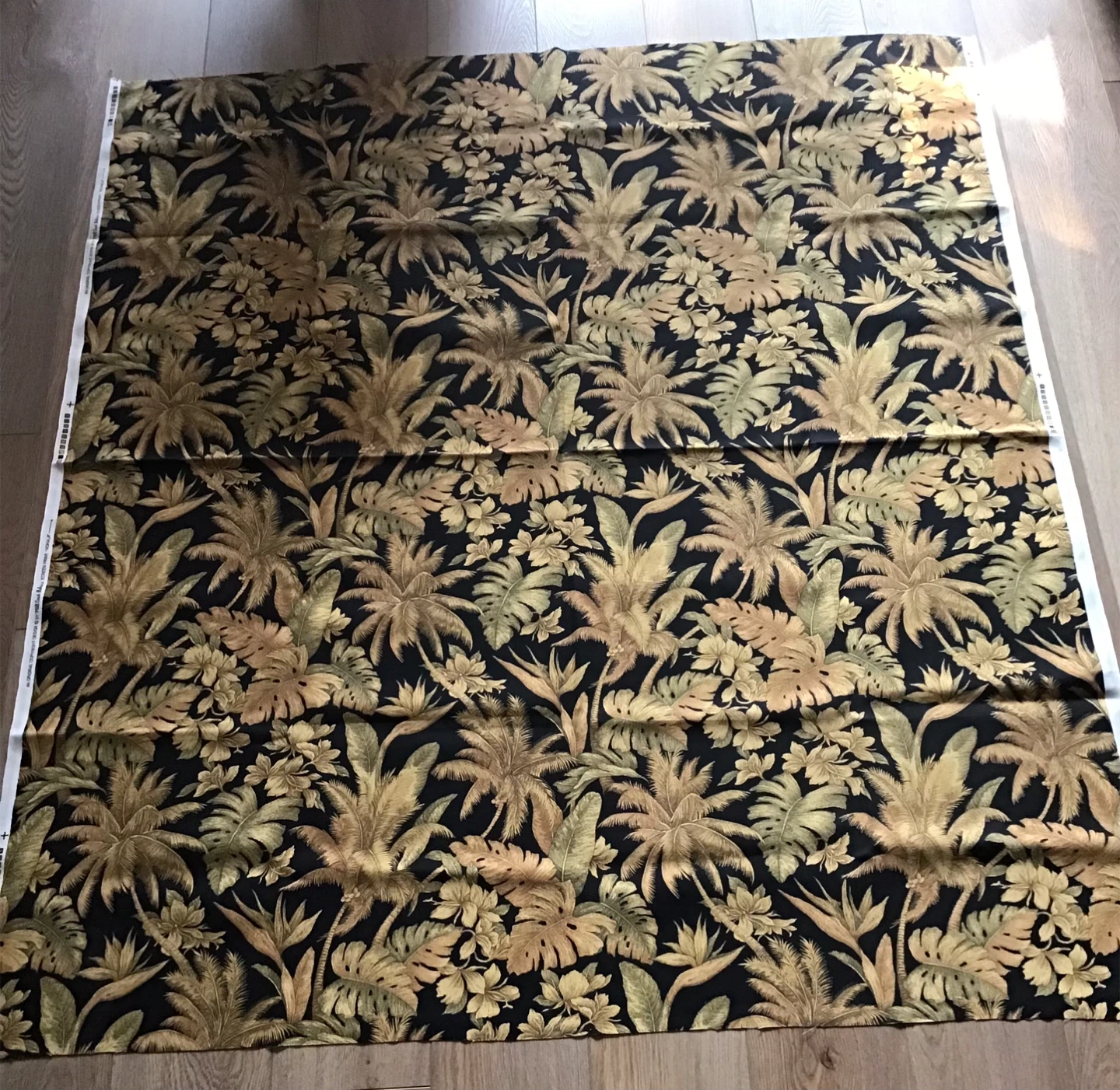 Floral Print Material