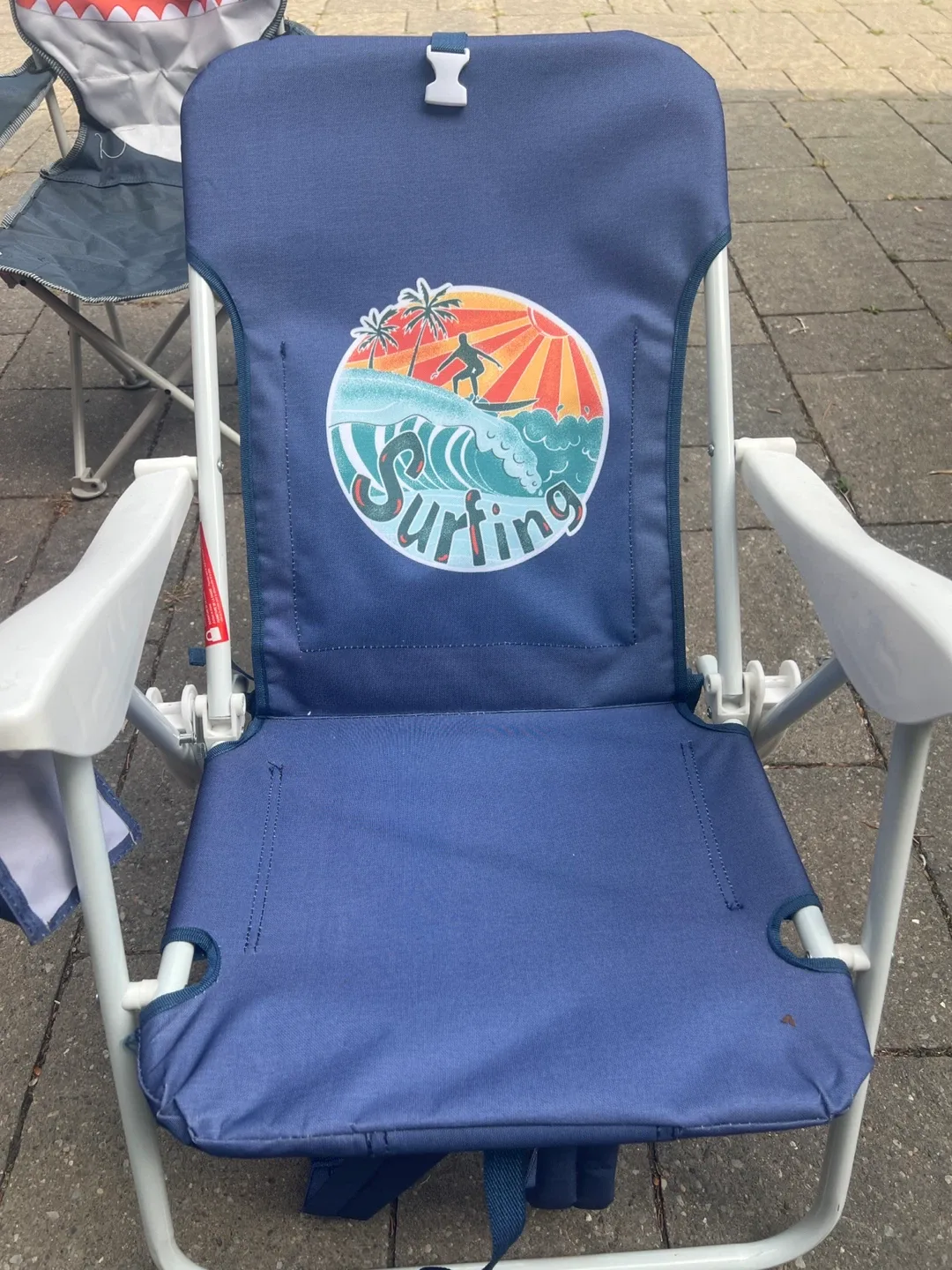 Kids Shark & Surfing Camp Chair Bundle image indicator(3)