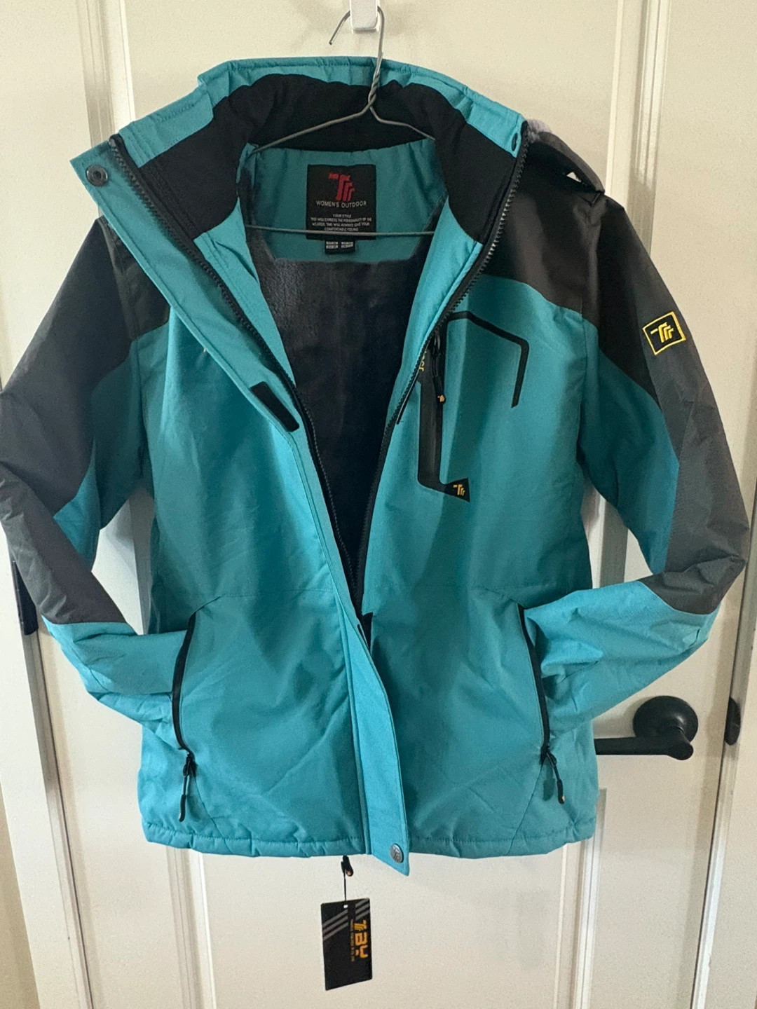 TR Outdoor Women's Teal & Grey Jacket