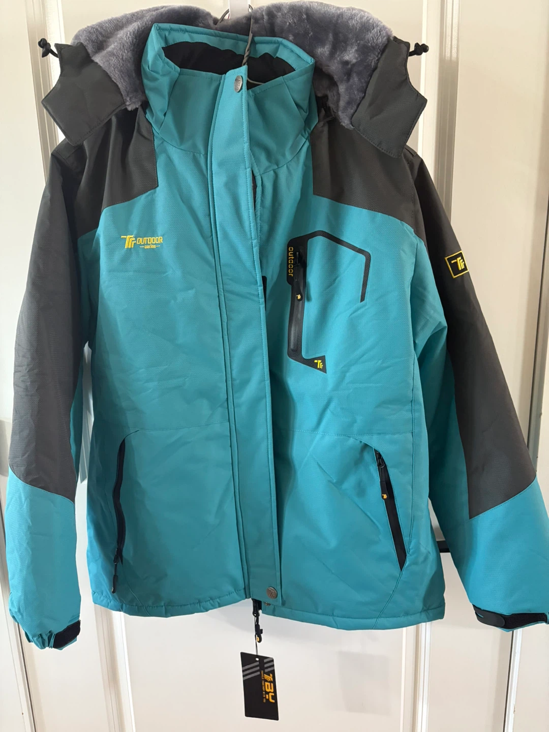 TR Outdoor Women's Teal & Grey Jacket - photo 2