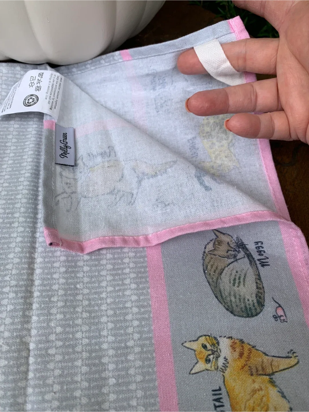 Milly Green Cats Tea Towel image indicator(5)