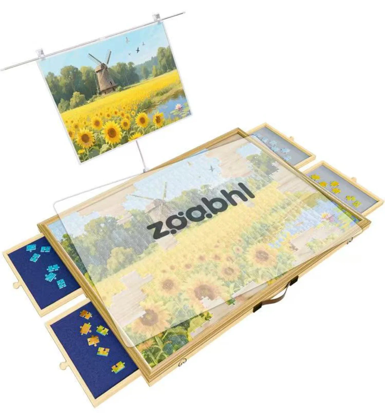 Jigsaw Puzzle Table with Easel thumbnail