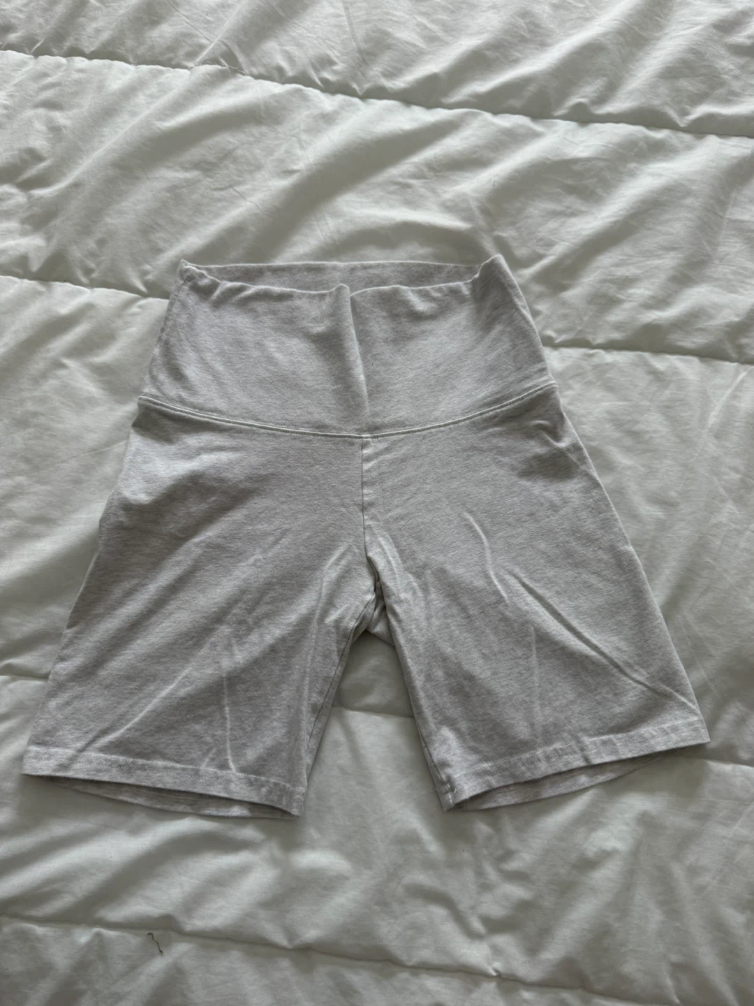 TNA Heather Grey Bike Shorts - Size S