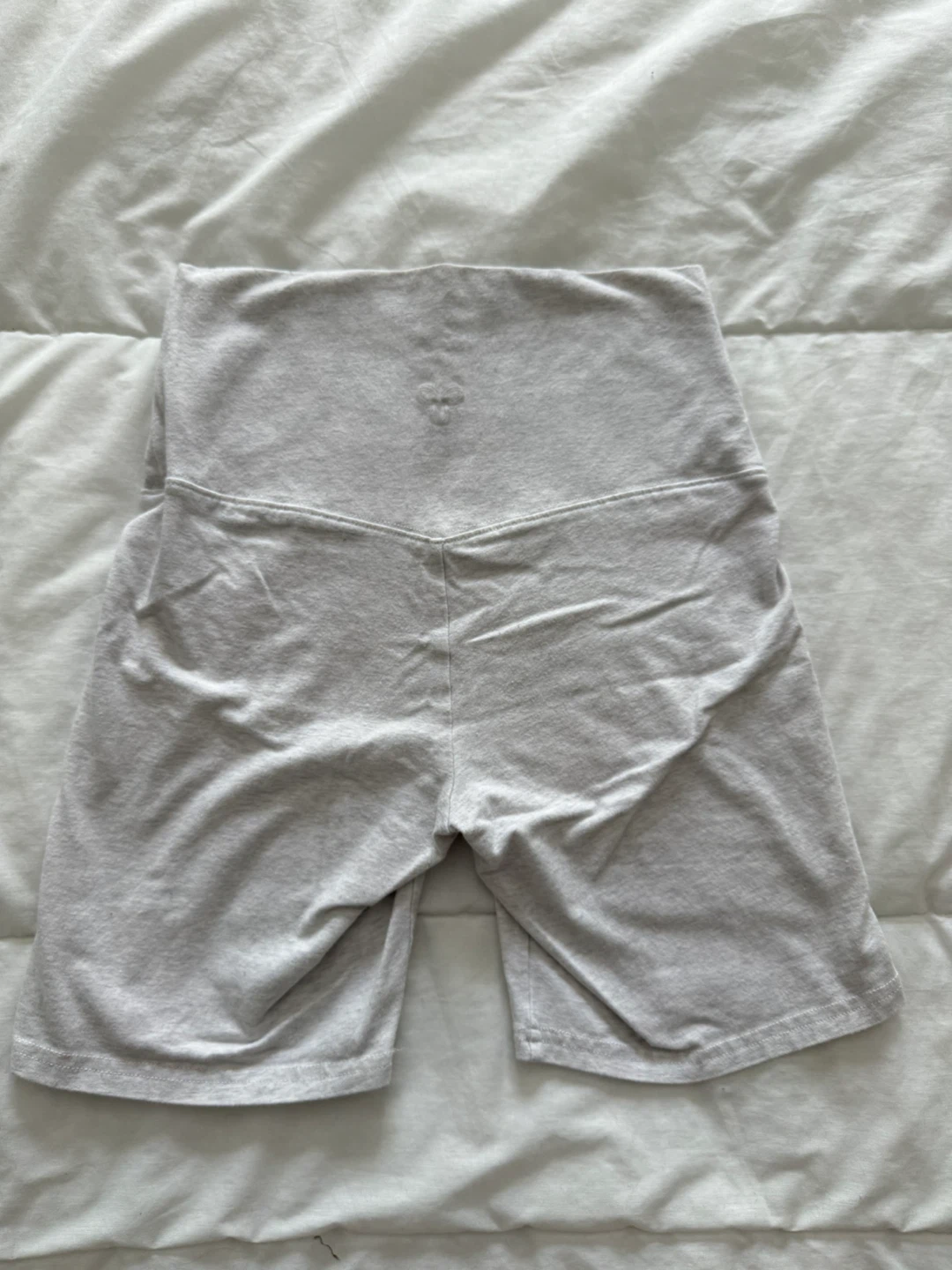TNA Heather Grey Bike Shorts - Size S - photo 2