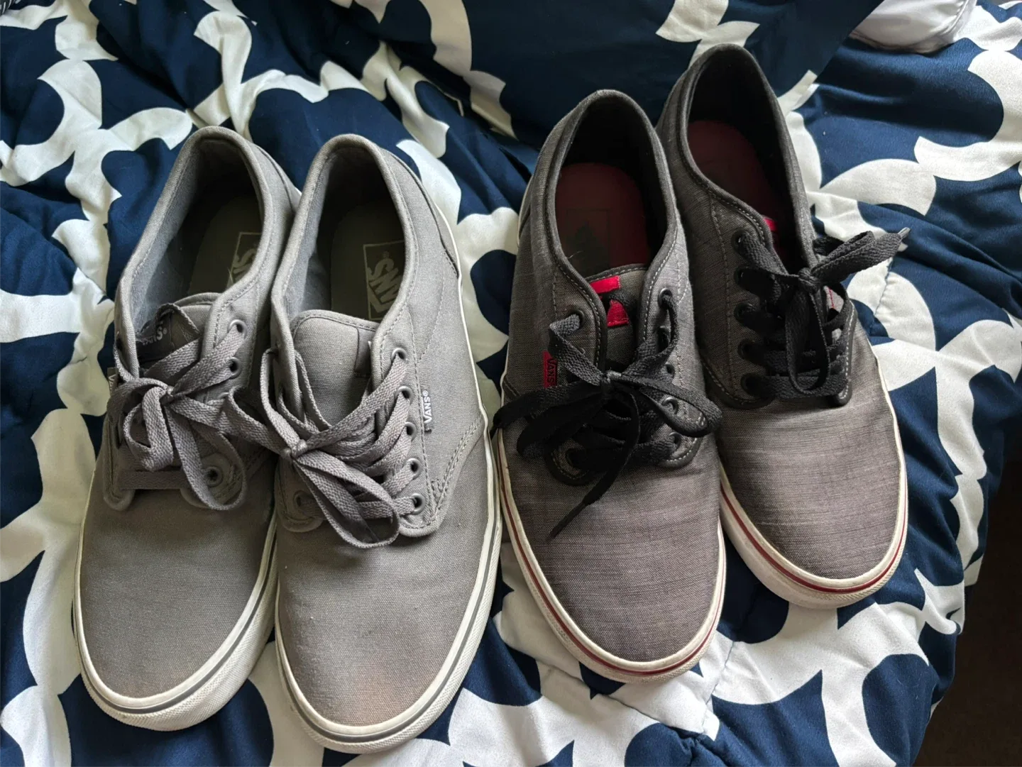 2 pair of Vans Sneakers - Size 10.5 thumbnail