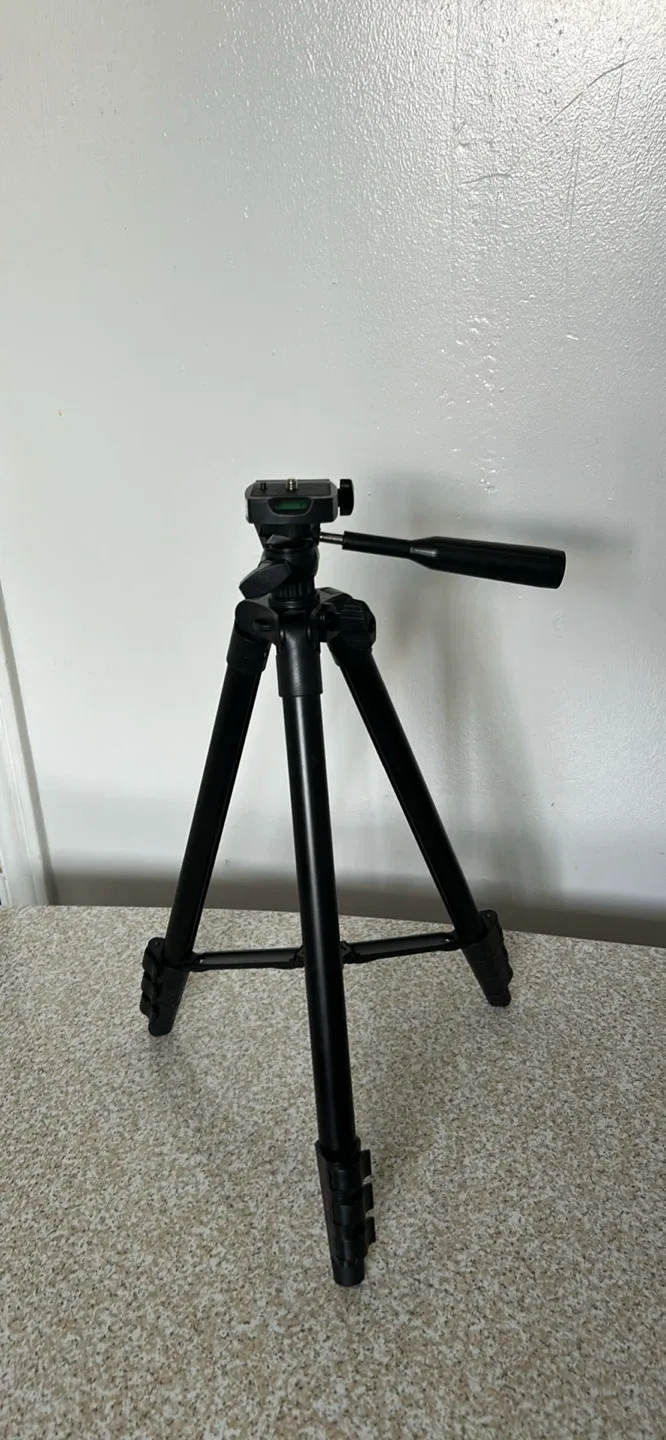 Black Camera Tripod thumbnail