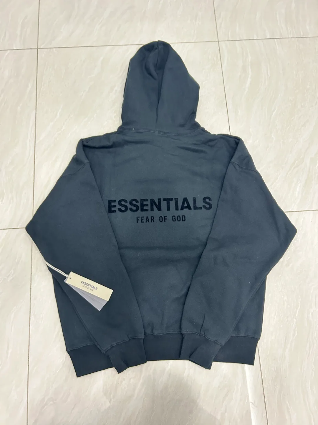 Black Essentials Hoodie image indicator(2)