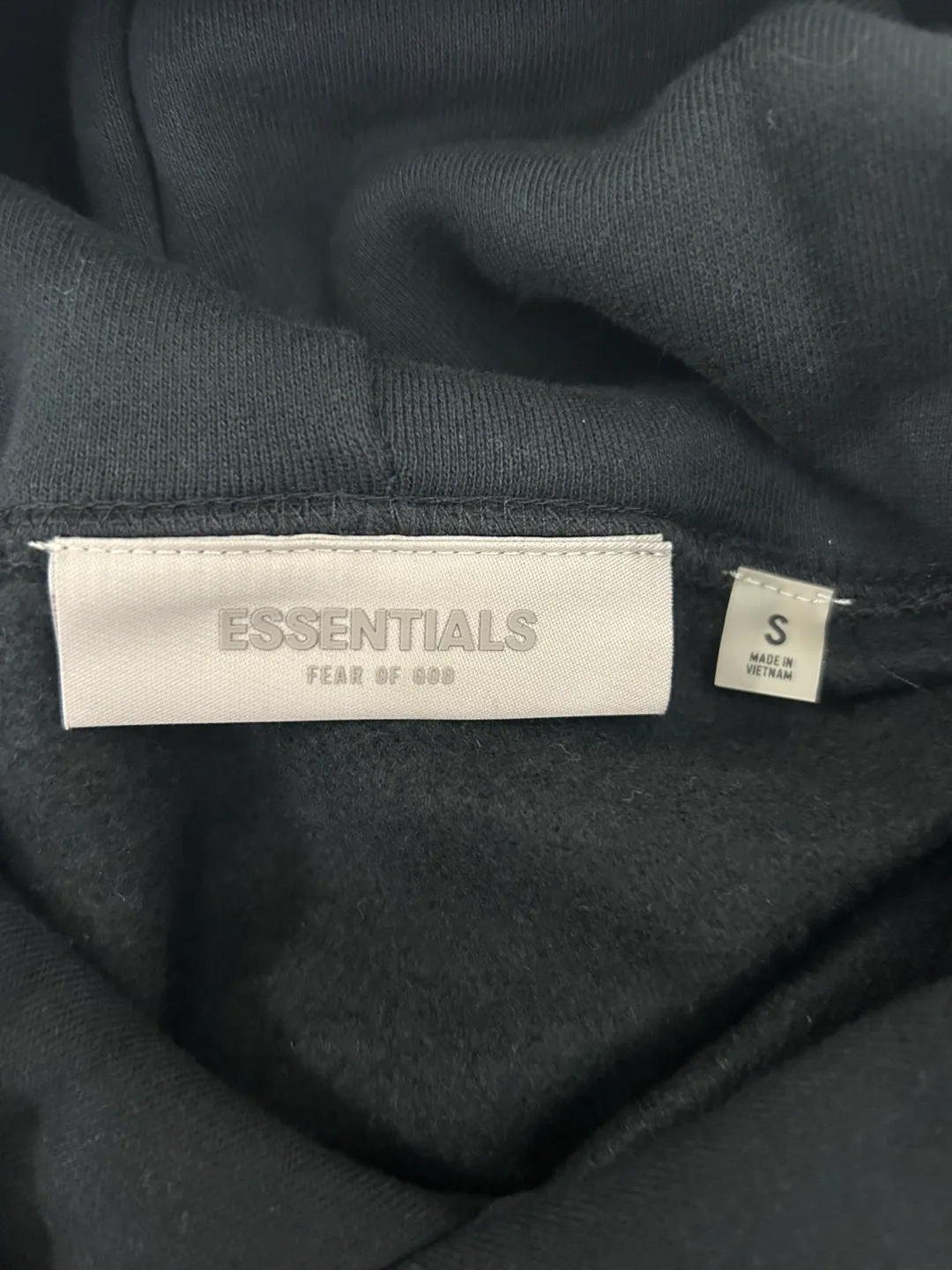 Black Essentials Hoodie image indicator(4)