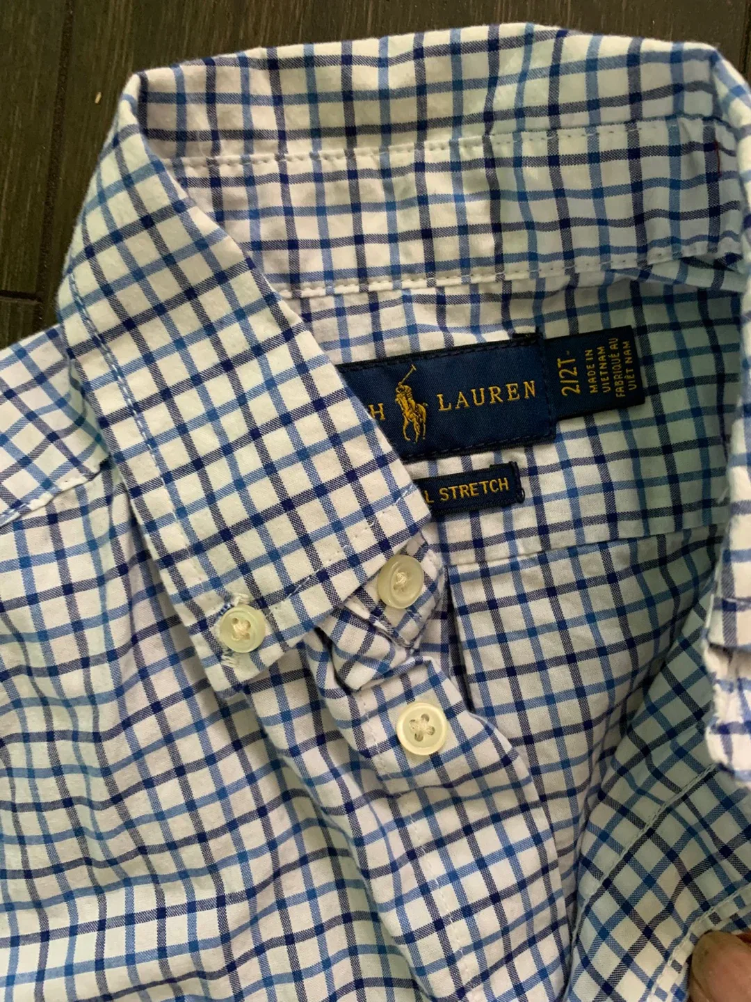 Ralph Lauren Plaid Shirt - Size 2T image indicator(2)