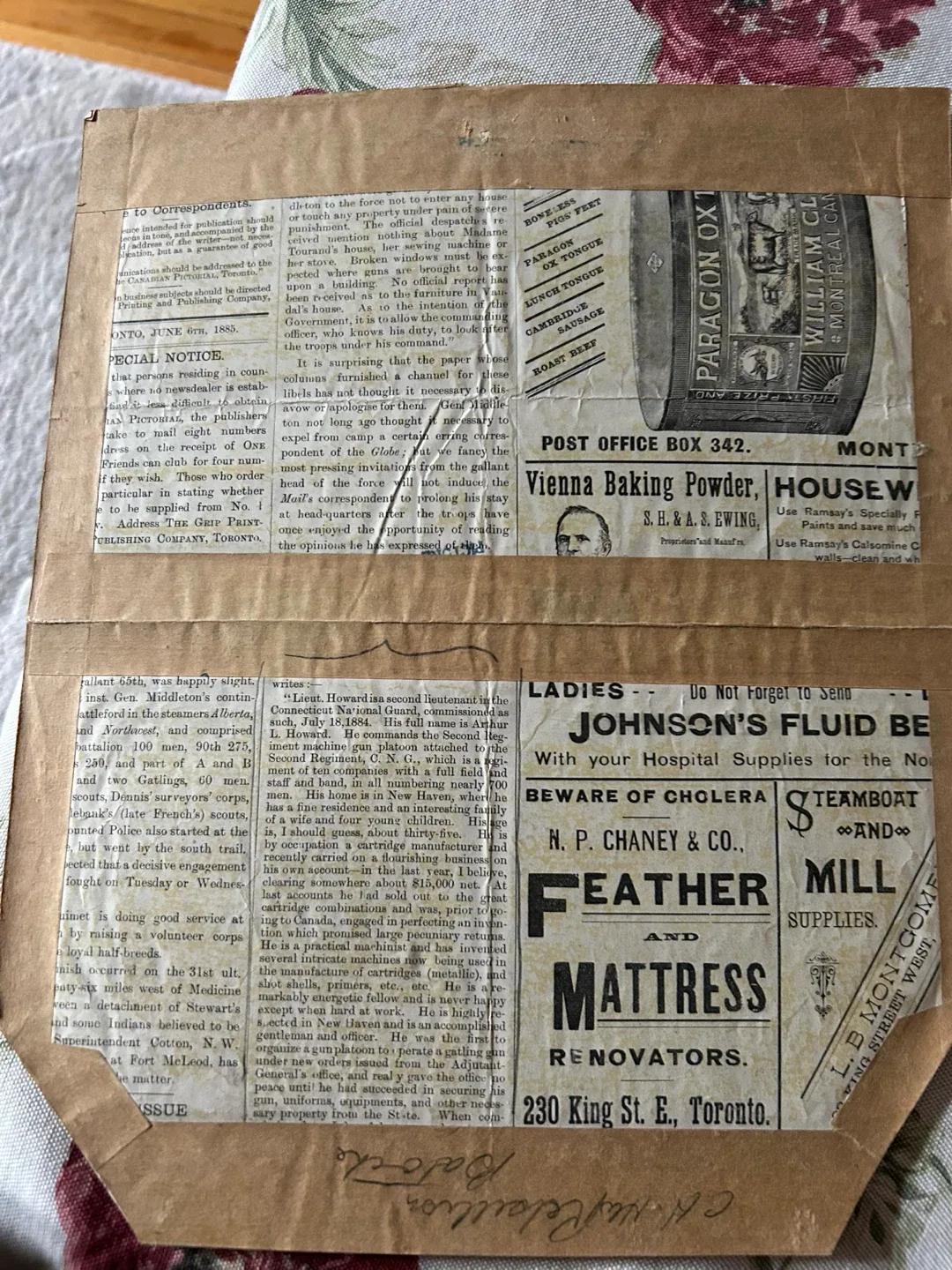 1885 Riel Rebellion Métis  art Toronto Antique history image indicator(7)