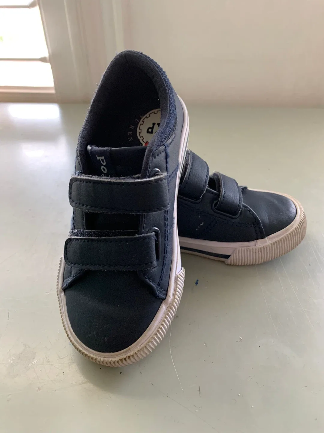 Kids Polo Ralph Lauren Navy Blue Sneakers image indicator(2)