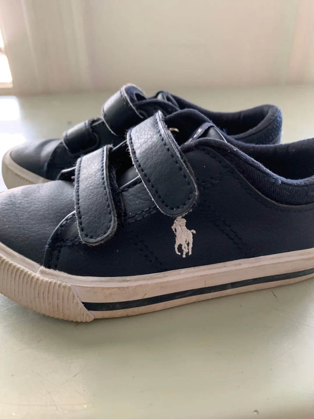 Kids Polo Ralph Lauren Navy Blue Sneakers thumbnail