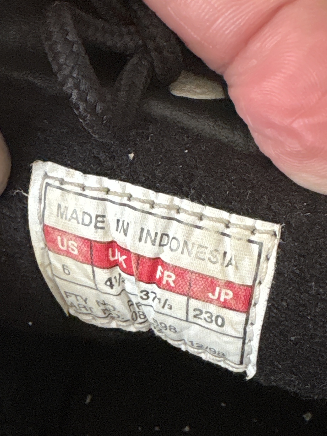 Adidas Black & White Cleats - Size 6 - photo 3