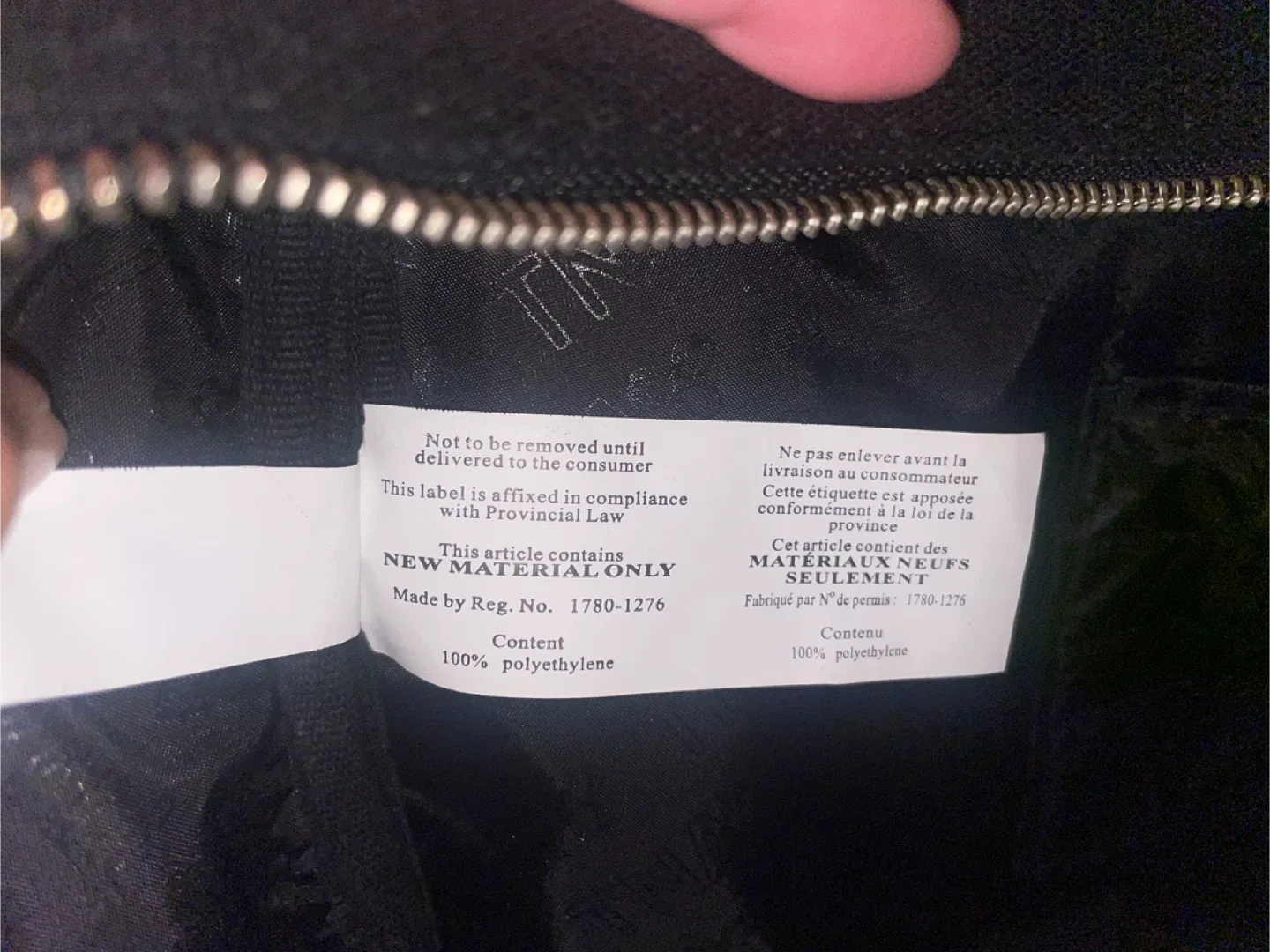 TNA Black Tote Bag image indicator(7)