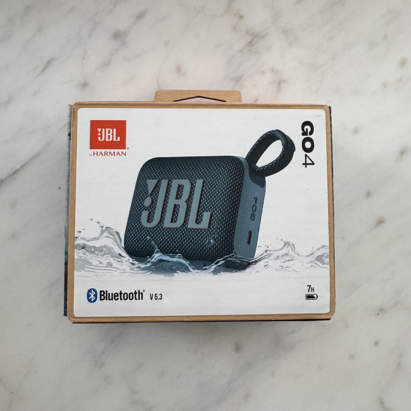 JBL Go4 Bluetooth Wireless Speaker - Blue NEW