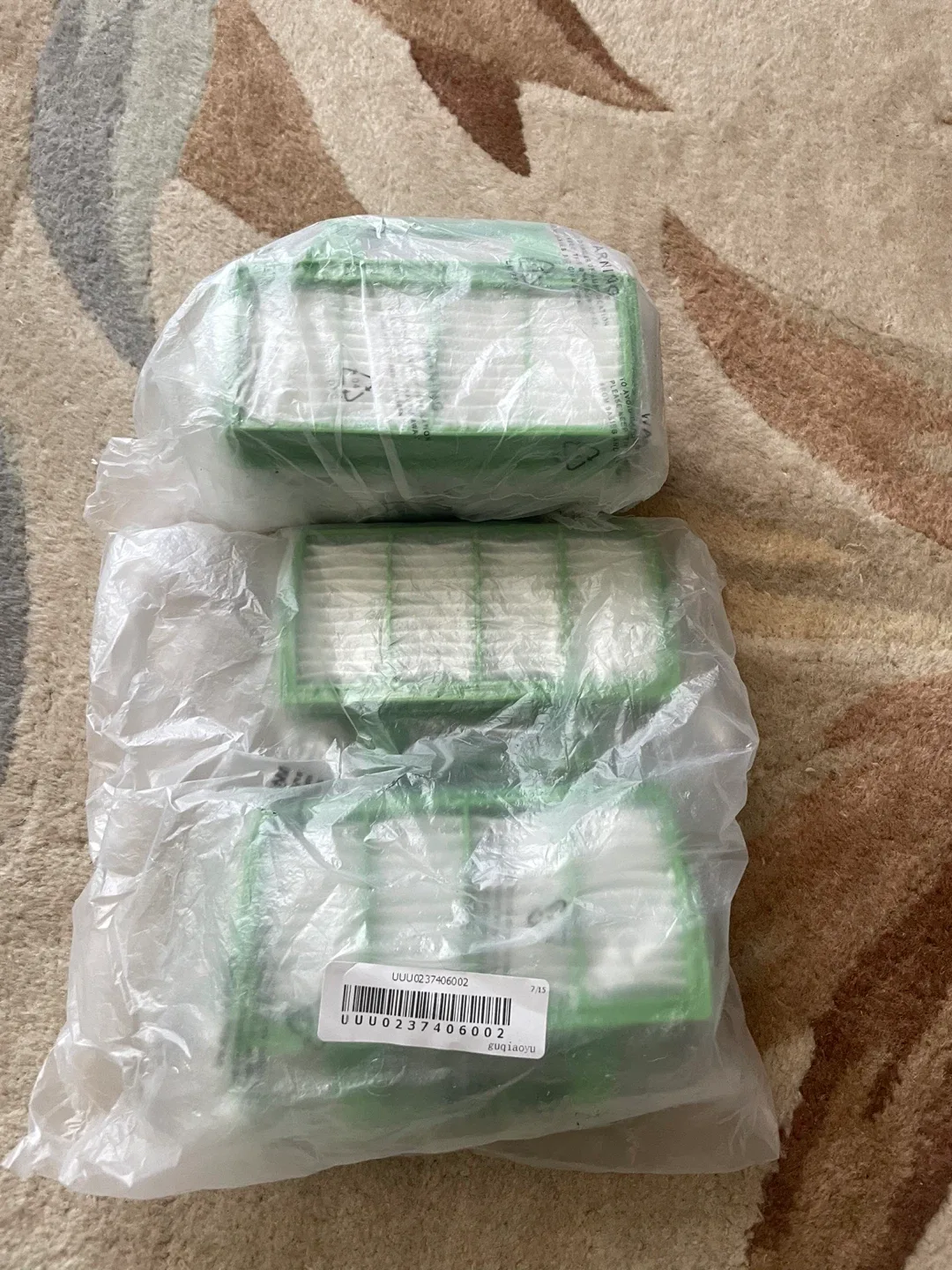 Sebo 6608ER 6696ER K1 K3 Vacuum Hygiene Filters 6-Pack thumbnail