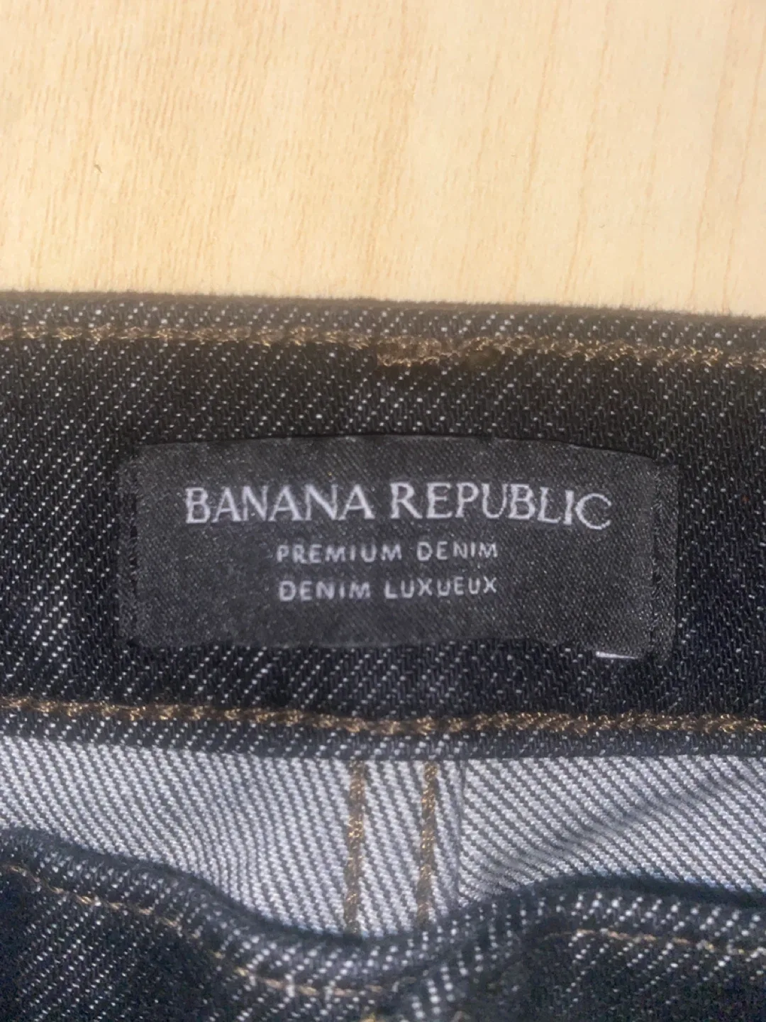 Banana Republic High-Rise Slim Denim - Size 28 Short thumbnail