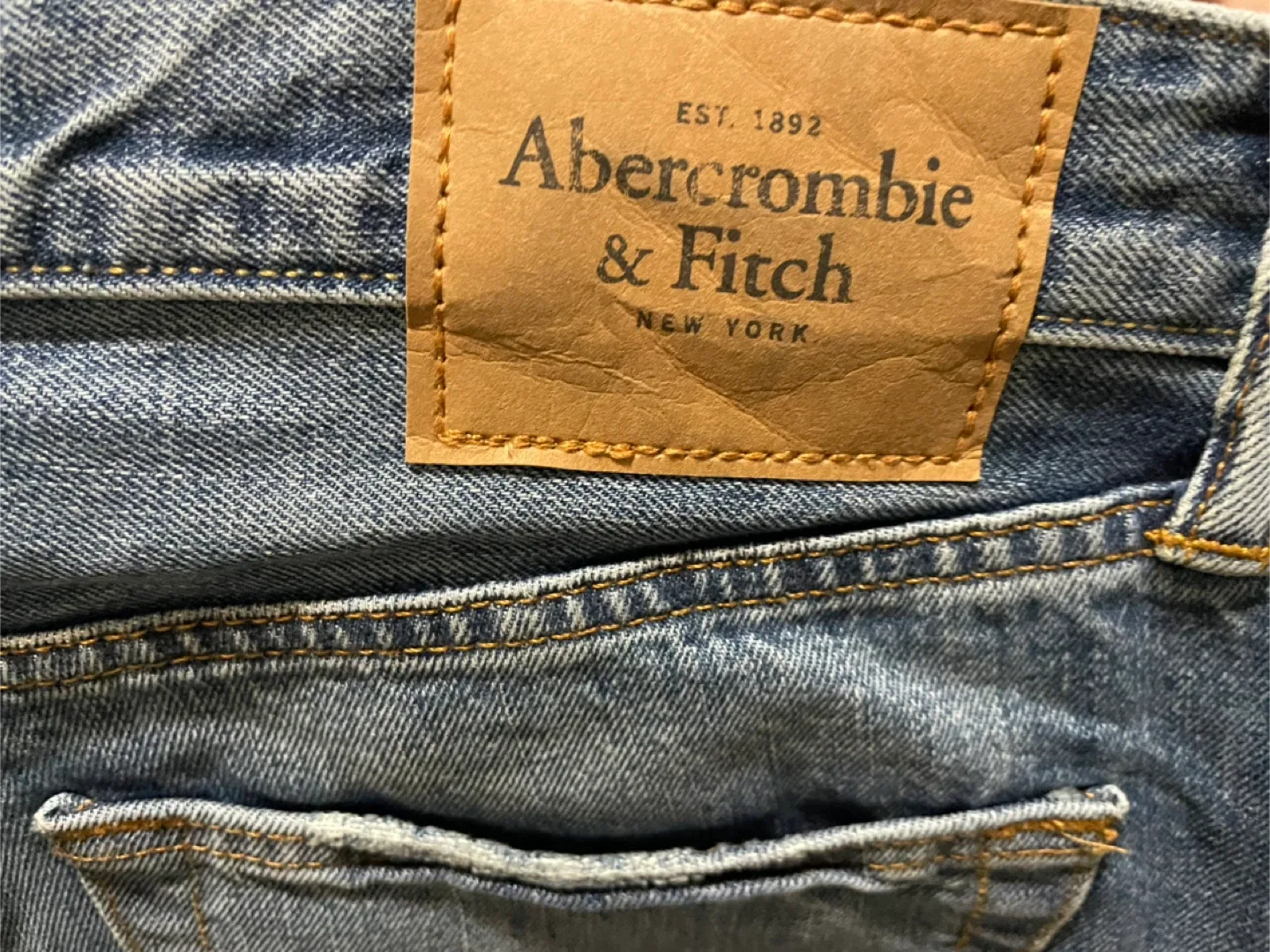 🥕Abercrombie & Fitch Distressed Jeans W31 L30 image indicator(4)