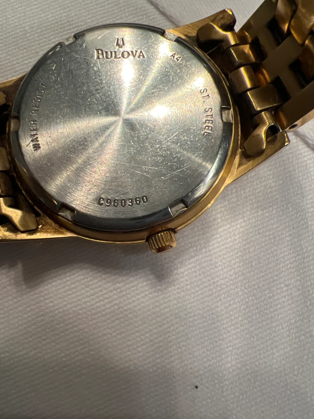 Bulova Watch C960360 Gold With Shining Crystals image indicator(5)