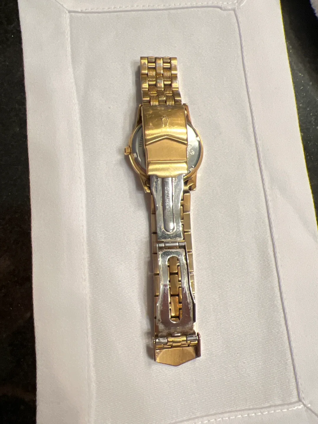 Bulova Watch C960360 Gold With Shining Crystals image indicator(3)