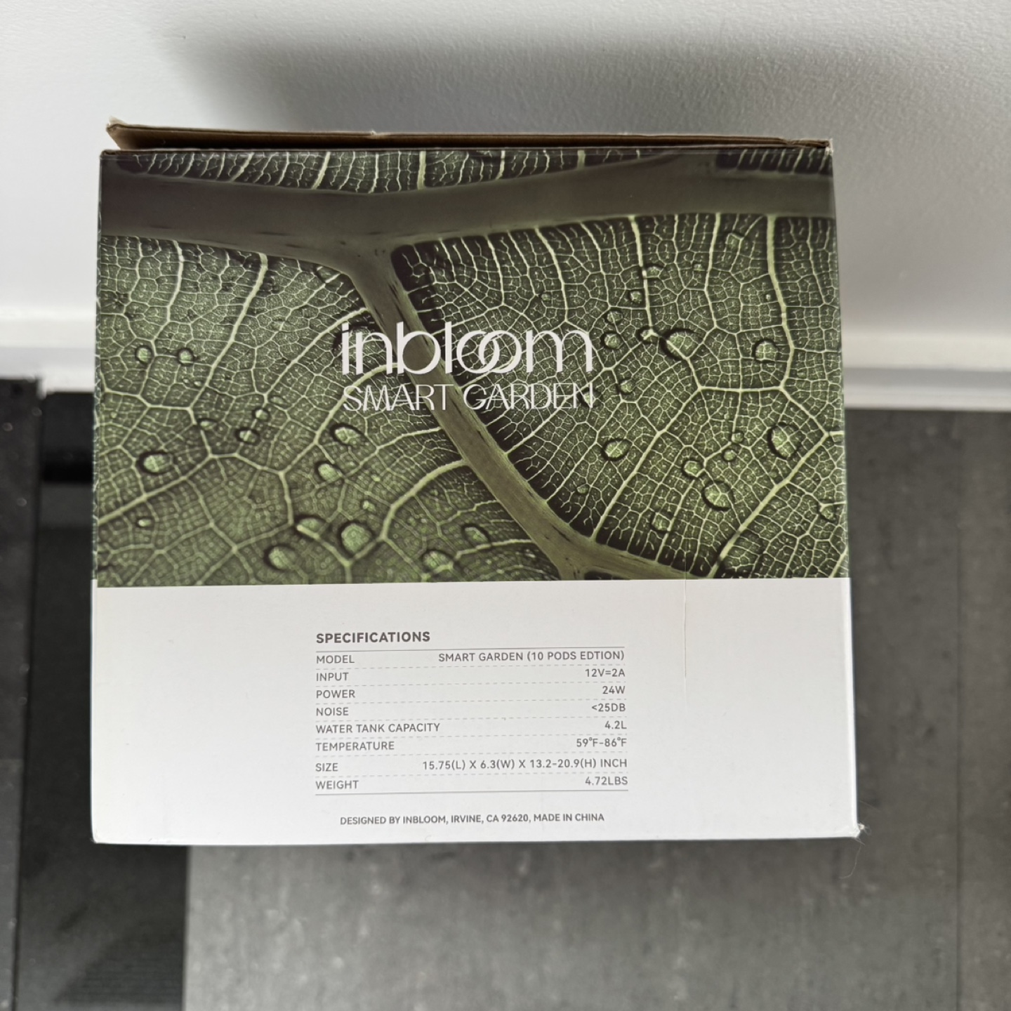 inbloom Hydroponics Indoor Garden Growing System 10 Pods - White - photo 2