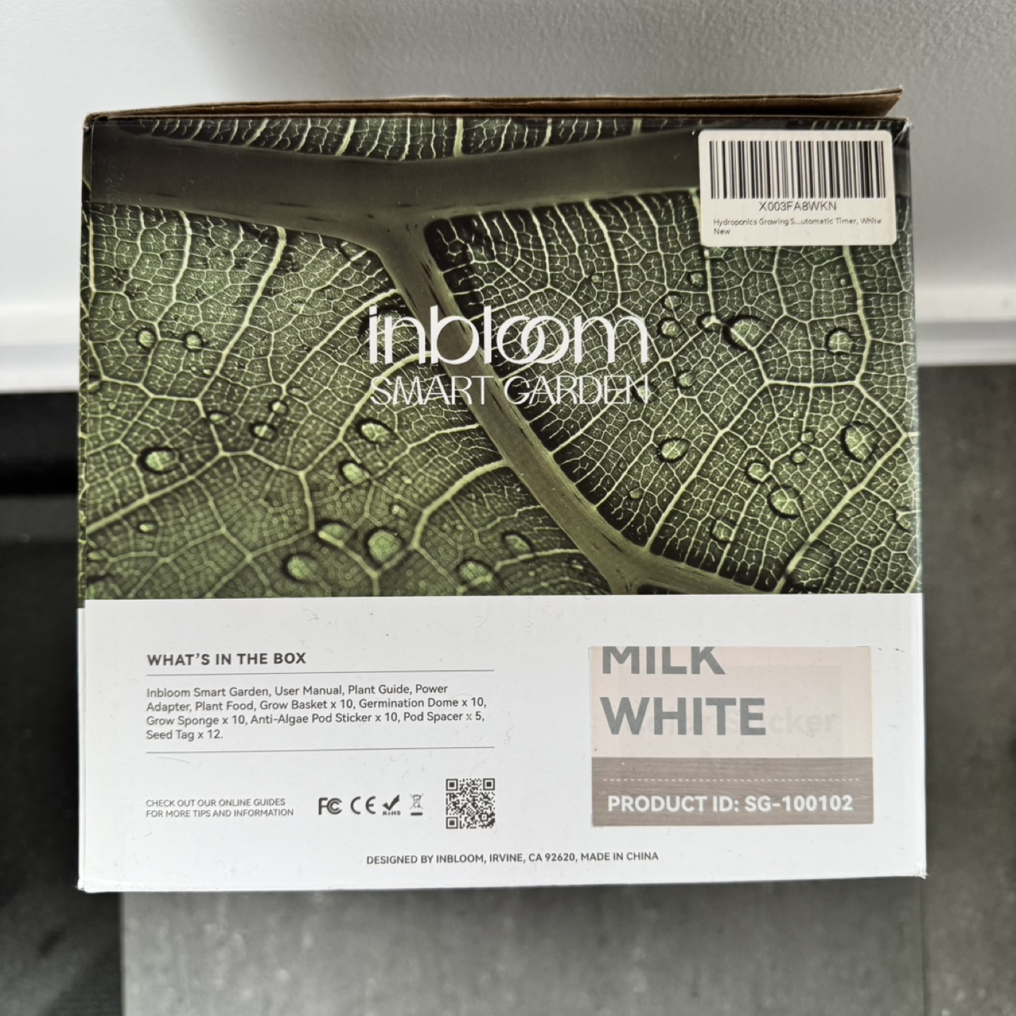 inbloom Hydroponics Indoor Garden Growing System 10 Pods - White - photo 3