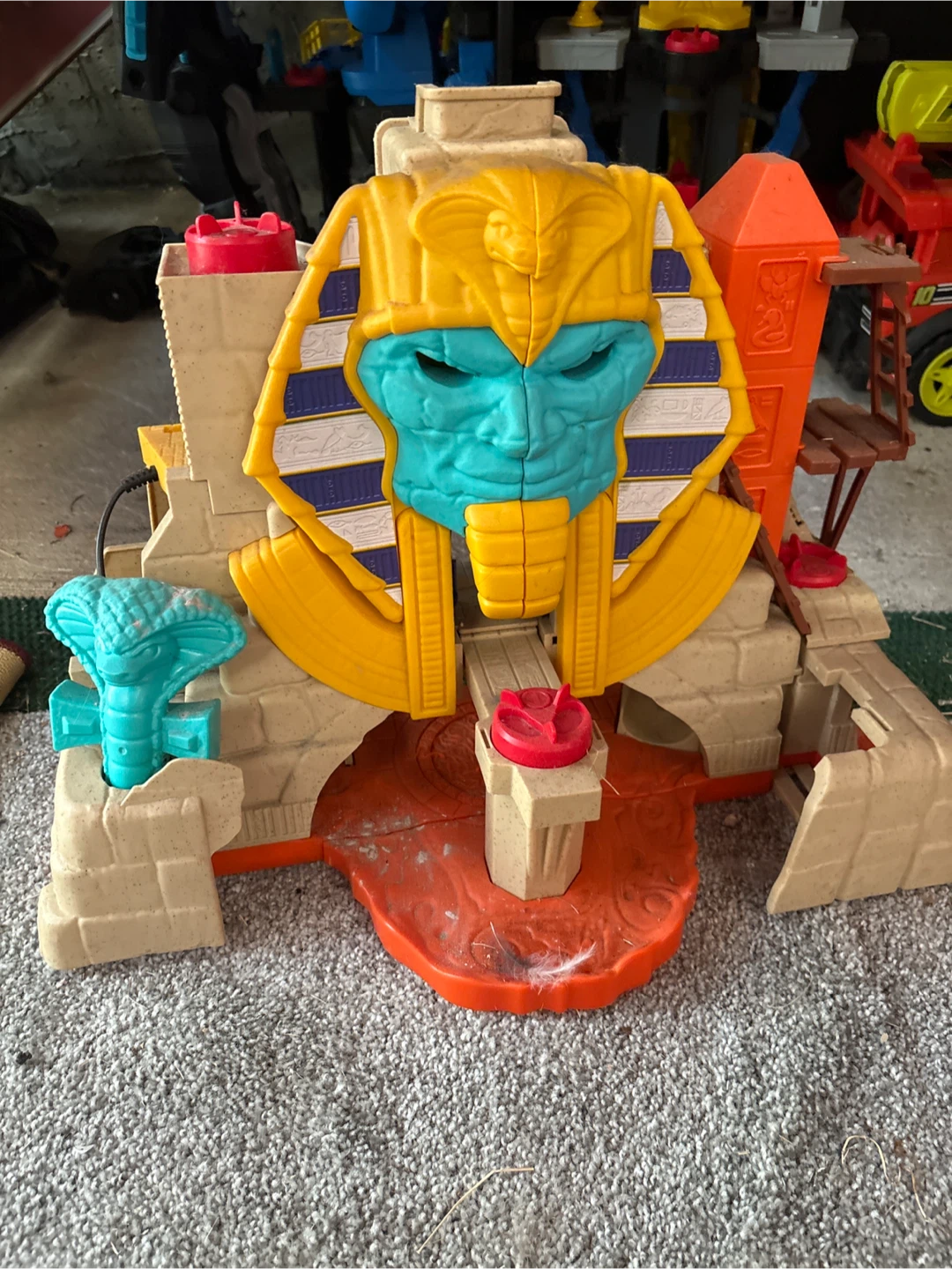 Vintage Mighty Max Graveyard Zone Playset