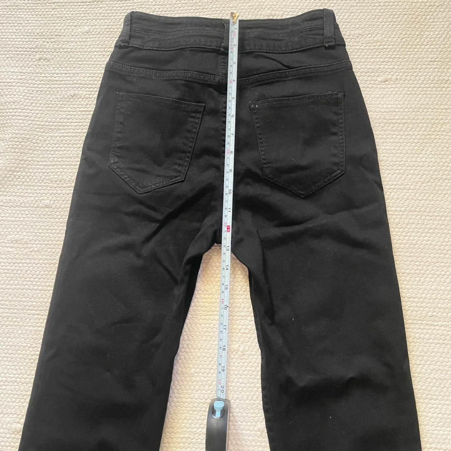 🥕Straight Leg Black Jeans Size XS image indicator(6)