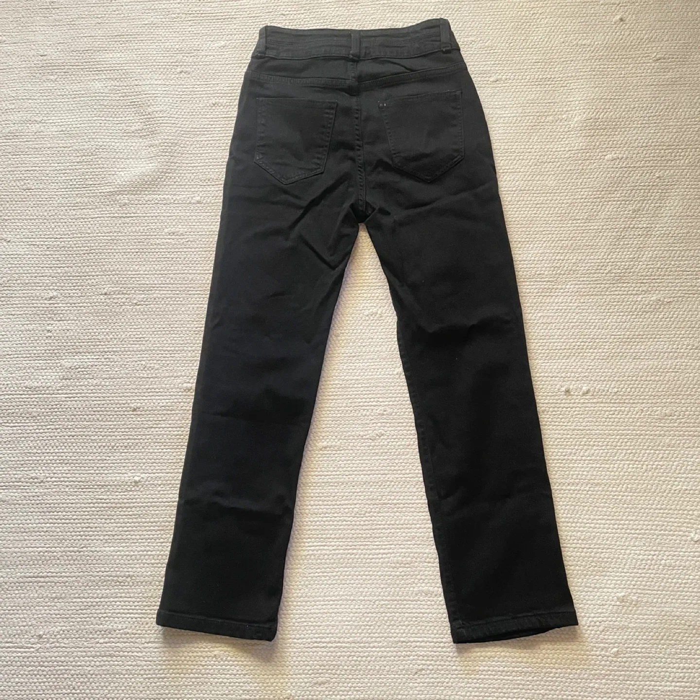 🥕Straight Leg Black Jeans Size XS image indicator(3)