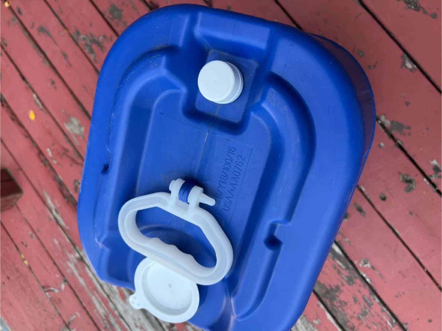 NamPac 5 Gal. Blue Water Storage Container - photo 2