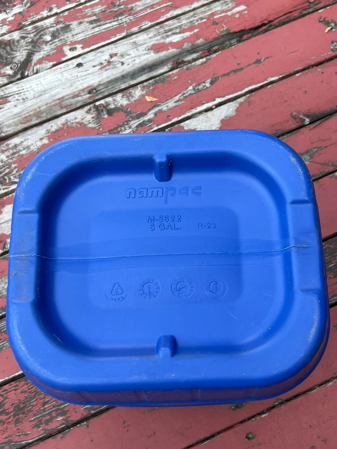 NamPac 5 Gal. Blue Water Storage Container - photo 3