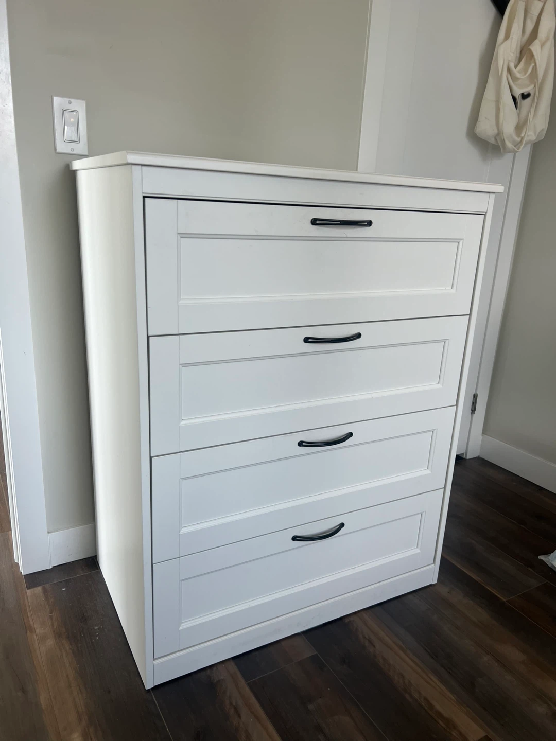 IKEA SONGESAND White 4-Drawer Dresser - photo 2