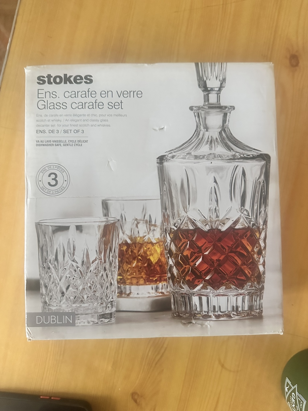 Stokes glass carafe set - photo 3