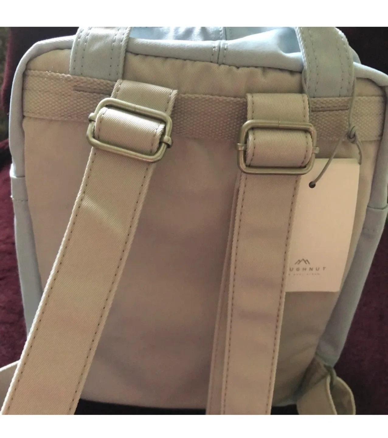 Doughnut Macaroon Tiny Backpack - Sky/Ivory image indicator(9)