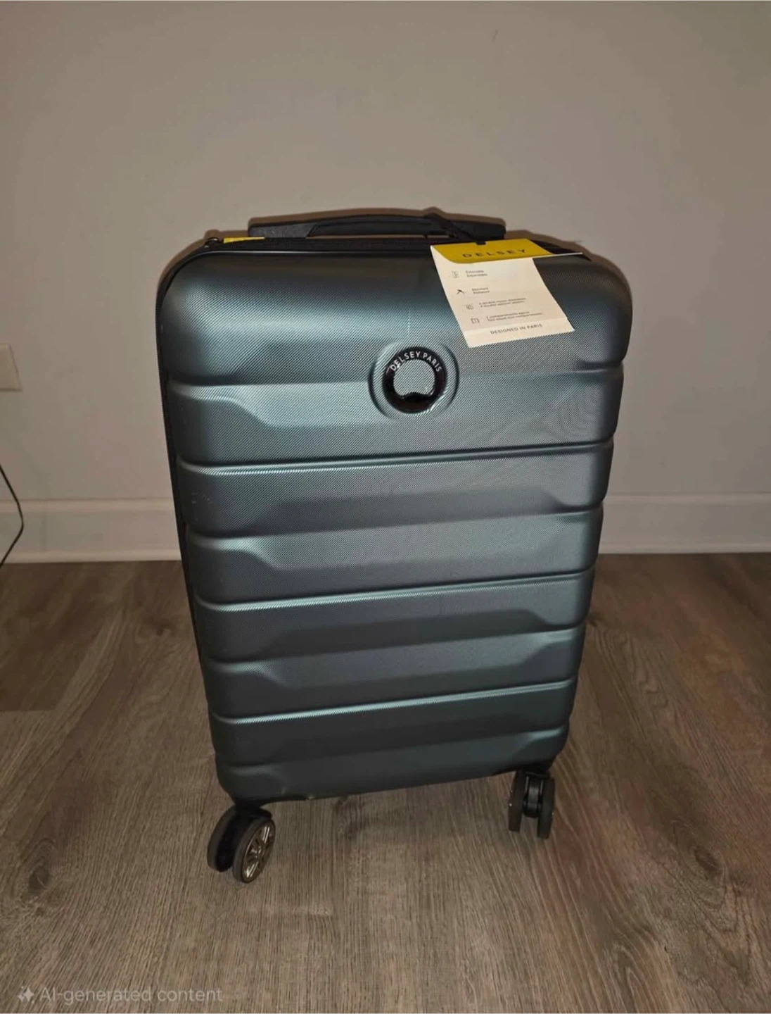 Delsey Paris Carry-on Spinner Suitcase