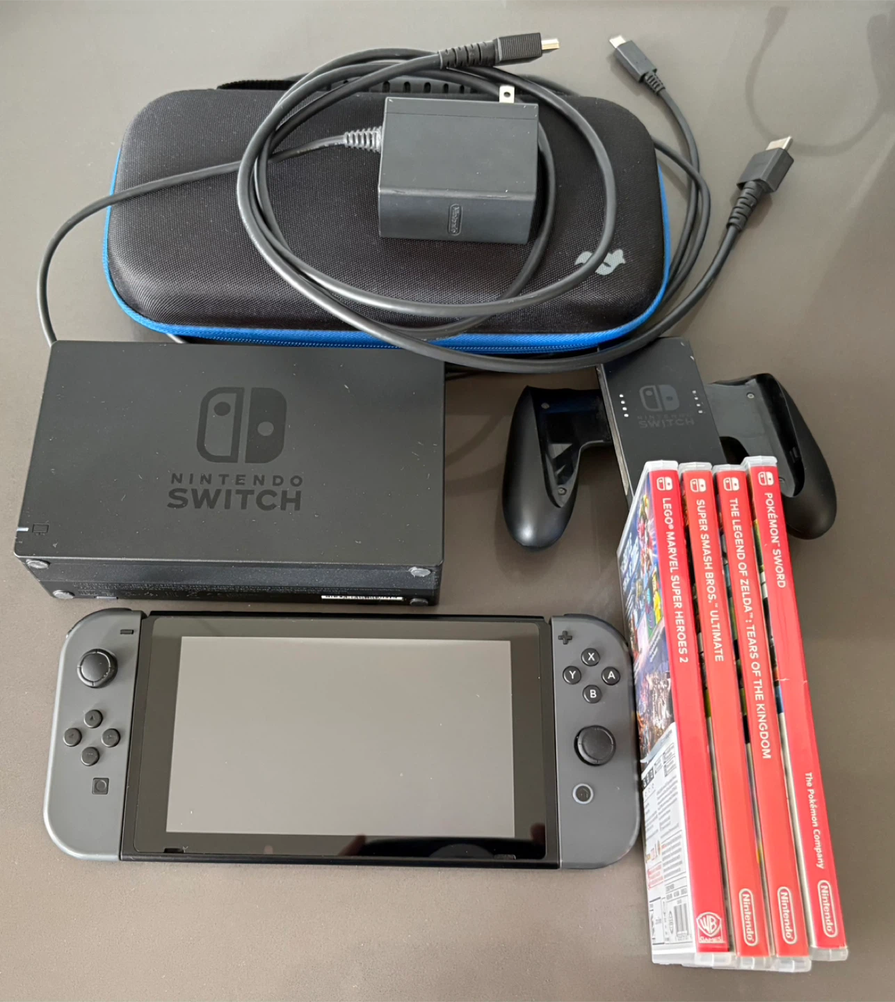 Nintendo Switch with Games